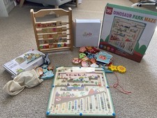 Wooden Toys Bundle Abacus Dino