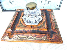 ANTIQUE HEXAGONAL THICK GLASS