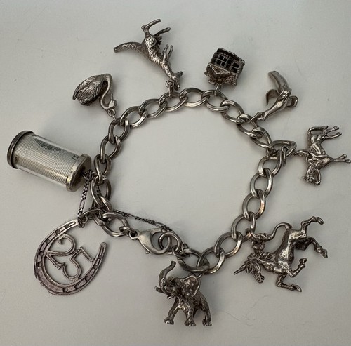 Vintage charm sterling - charm,