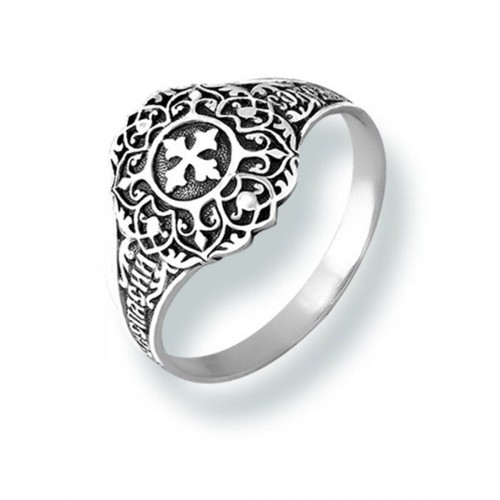 Christian prayer ring - prayer, with