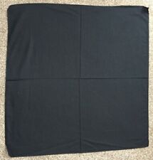 Plain Black Bandana Head Scarf Neck Tie G16