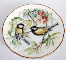 ROYAL ALBERT GARDEN BIRDS No 3 GREAT TIT 1989 COLLECTORS PLATE