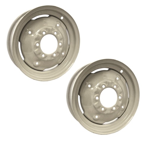 Pair tractor wheel - of,