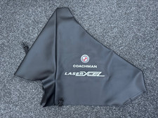 Caravan A-Frame+ Hitch Cover Coachman Laser Xcel Black Vinyl Specialised Covers