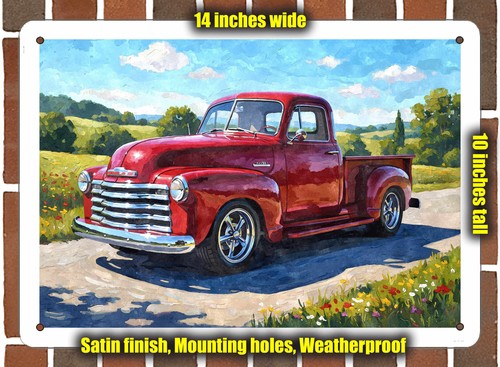Metal sign 1951 - metal, chevrolet
