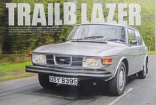 Original CC 2024 extracted mag article: 1974 SAAB 99 EMS TURBO test car