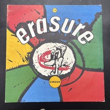 Erasure Circus Vinyl Record