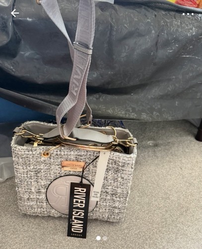 River island grey tweed - river,