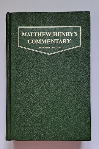 Matthew henry commentary - matthew,