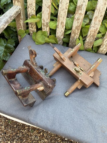 Vintage wooden plough - vintage,
