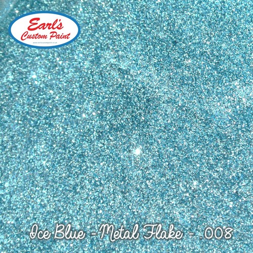 100g ice blue metal flake - ice,