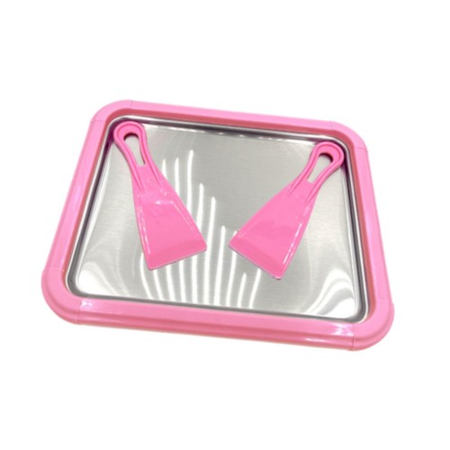 Ice cream plate maker - maker, rolled