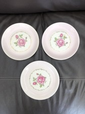** Alfred Meakin ** Elegance Rose 3 Side Plates