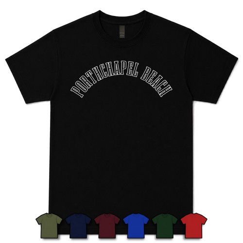 Porthchapel beach shirt - beach, t-shirt