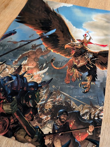 Warhammer total war poster - total,
