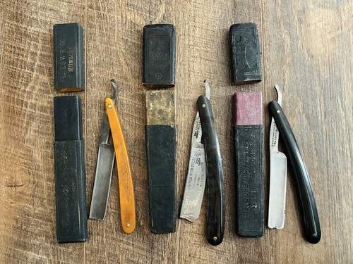 Vintage straight razors - straight,