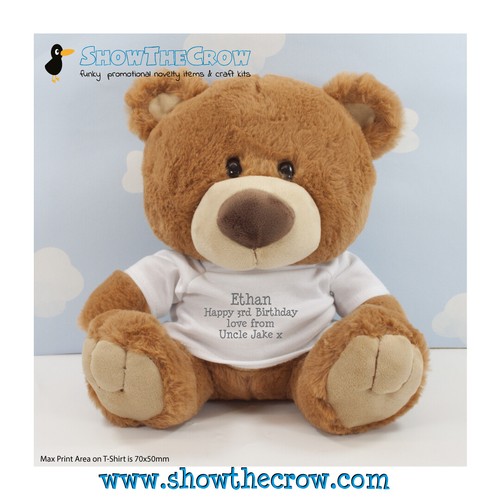 25cm personalised caramel - 25cm,