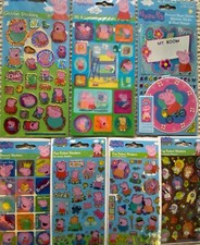 PEPPA PIG Stickers - Lots of Choice, Fun Foiled, Reward Glitter, Lenticular