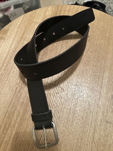 Police black leather - black,