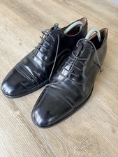 Loake Men's Black Leather