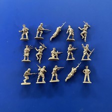 Matchbox Toy Soldiers WWII British 8th Army 1/32 x15