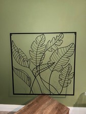 Large Metal Leaf Wall Art