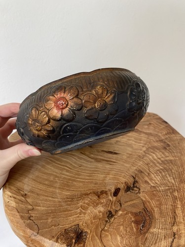 Vintage ceramic low - ceramic,