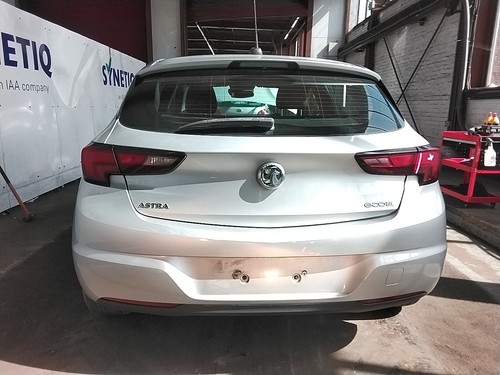 Rear bumper silver - bumper,