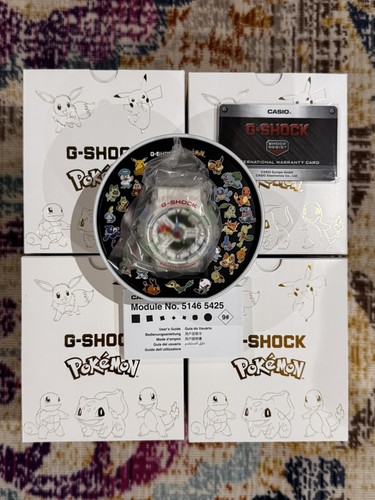 Casio shock pokemon 30th - casio,