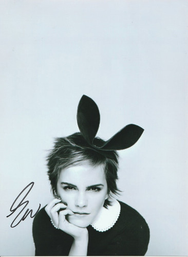 Signed emma watson autographed - signed,