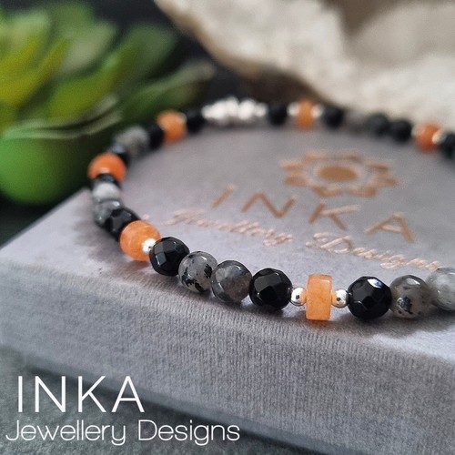 925 sterling silver onyx - 925,