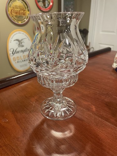 Cut crystal hurricane candle - hurricane,