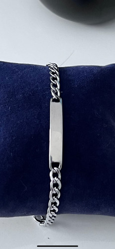 Stainless steel bracelet - steel, id