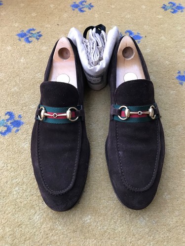 Gucci loafers suede - suede, shoes