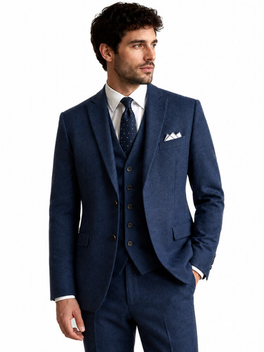 Wilvorst blue flannel 3 - flannel, or