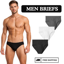 PACK OF 3 6 9 12 MENS BRIEFS
