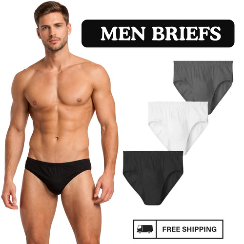 Pack 12 mens briefs - 3, 9