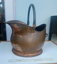 Brass Metal Coal Bucket