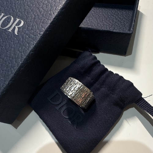 Dior oblique ring size s - oblique,