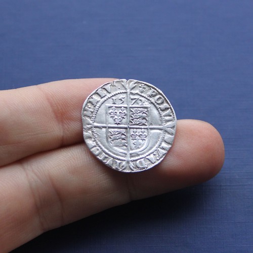 Hammered silver coin - hammered,