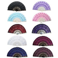 Spanish Lace Silk Folding Hand