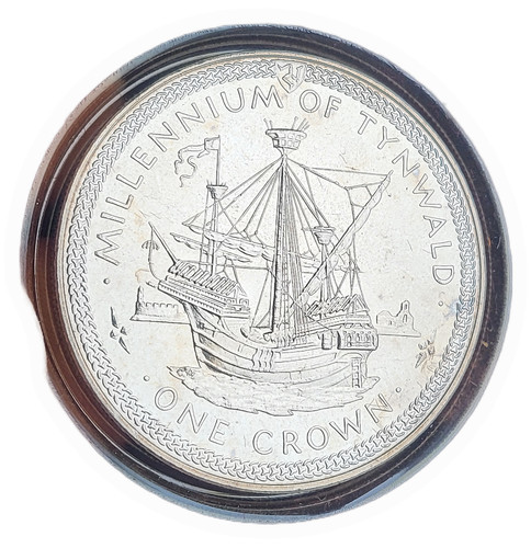 Pobjoy mint isle man - of, 1979