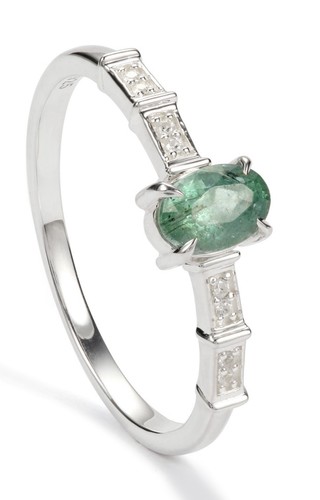 Gemporia zambian emerald ring - gemporia,