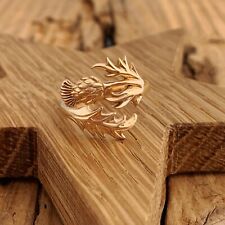 Thistle Ring Adjustable Gold