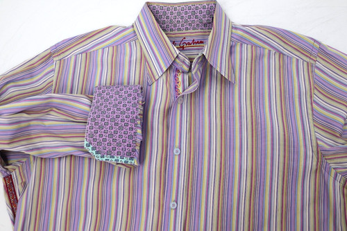 Robert graham shirt mens - graham, l