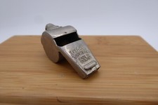 Vintage Antique The Acme Thunderer Brass Cork Ball Police/Train Whistle!