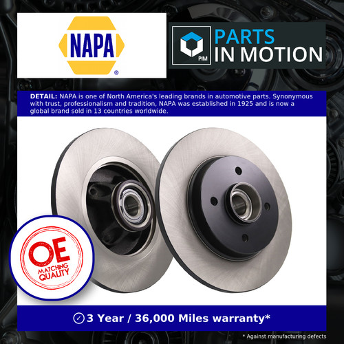 Brake discs pair - discs,