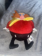 Tomy Dr Robotnik Eggman Plush Sega Sonic the Hedgehog 25th Anniversary Edition