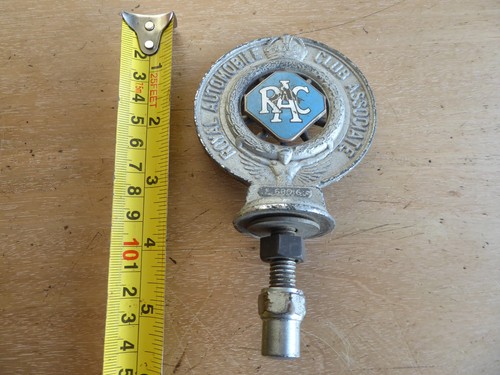 Vintage original rac badge - original,