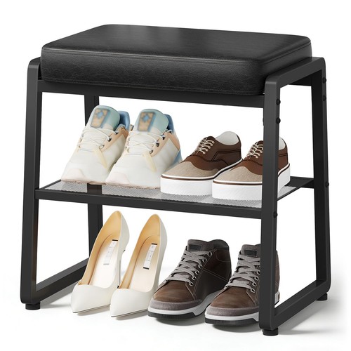 Shoe storage bench with - shoe,